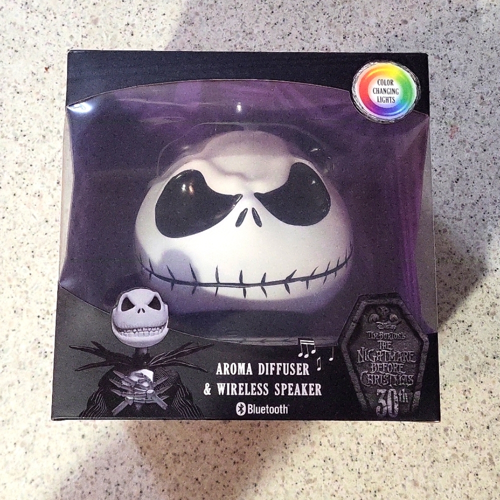 Jack Skellington Diffuser‎ & Wireless Speaker – NIB